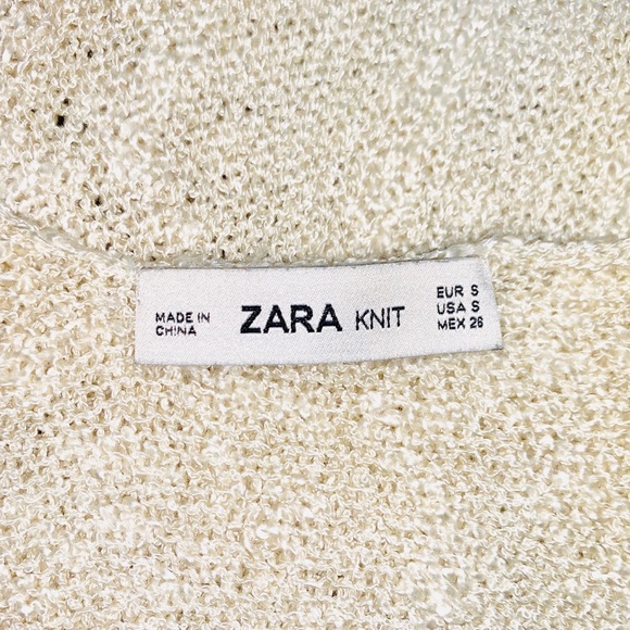 Zara Knit Sweater NWOT - Picture 3 of 7
